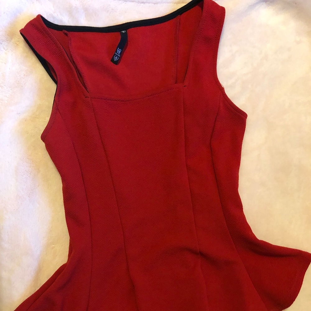 Peplum top